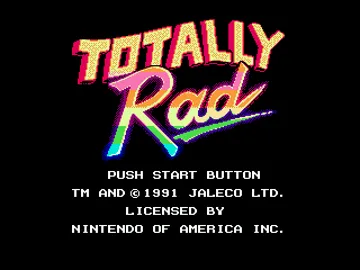 Totally Rad (USA) screen shot title